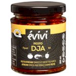DJA PIQUANT(Pesto africain tomates et crevettes fumées)