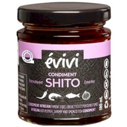 SHITO (sauce piquante africaine aux crevettes et poissons fumés)