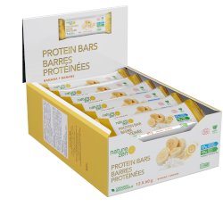 Barres protéinées bio - Bananes