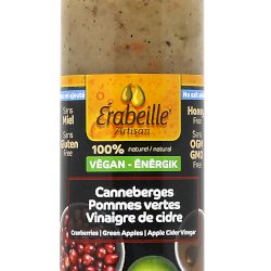 Canneberges, Pommes vertes, Vinaigre de cidre