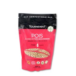 Pois jaunes entiers  biologique