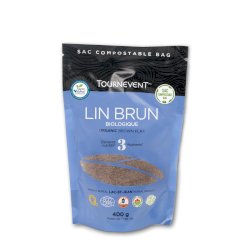 Lin brun  biologique