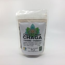 Thé de chaga en poudre
