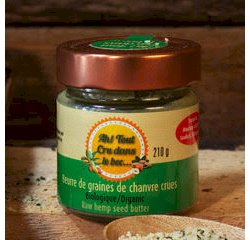 Beurre de graines de chanvre crues