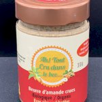 Beurre d'amandes crues