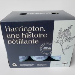 6 pack - Eau de source pétillante baie de Genévrier