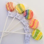 5 x Suçons saveur d'agrumes