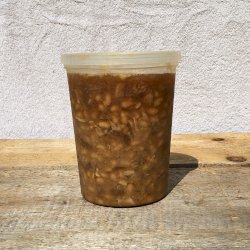 Fèves au lard et au lapin