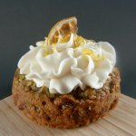 Gâteau courgette citron basilic