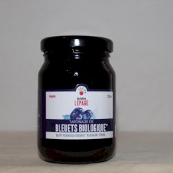 Tartinade de bleuets bio* 125 ml