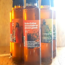 huile aromatisée au piment gorra