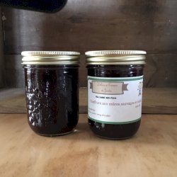 confiture de mûres sauvages et érable