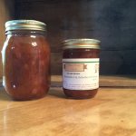 marmelade à la rhubarbe et à l'orange