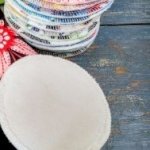 Compresses d'allaitement lavables (2 paires)