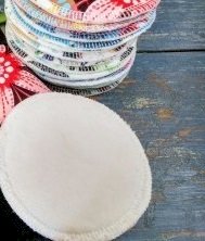 Compresses d'allaitement lavables (2 paires)
