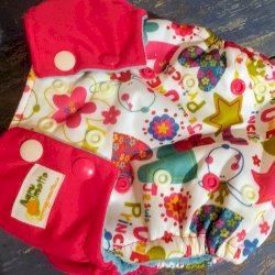 Couche lavable Agrumette à poche avec insert (fille)