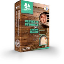 Duo crevettes/pétoncles 40/60
