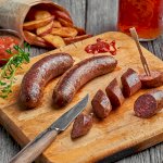 Saucisse ail et ciboulette
