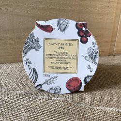 Soupe thaï aux lentilles, tomates et lait de coco (5 portions)