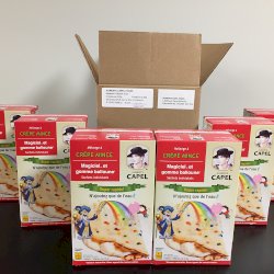 BOÎTE - Mélange Crêpe mince MAGICIEL - N'ajoutez que de l'eau! (48 sachets de 40g)