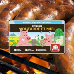 Saucisses moutarde & Miel