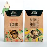 Duo de biscuits Carottes Maltées et Bananes Chocolatées