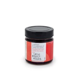 Confiture framboises et Crème de cassis