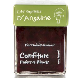 Confiture fraises et bleuets