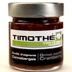Confit d'oignons aux canneberges