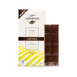 Chocolat au lait à l'huile de caméline