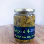Relish de zucchinis
