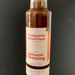 Vinaigrette balsamique à l'érable