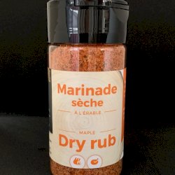 Marinade sèche à l'érable