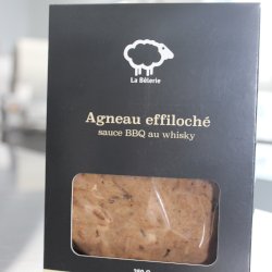 Agneau Effiloché, Sauce BBQ au Whisky