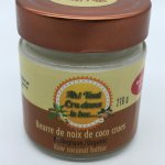 Beurre de noix de coco crues
