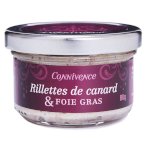 Rillettes de canard & foie gras