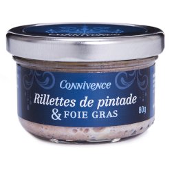 Rillettes de pintade & foie gras
